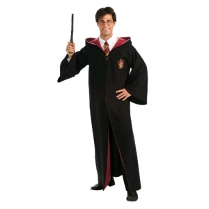 Deluxe Harry Potter Robe Gryffindor Robe - Adult Harry Potter Costumes